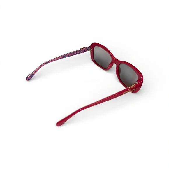 SOLD - Love Moschino Sunglasses in Fuchsia - Picture 9 of 12